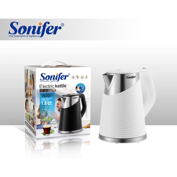Электрический чайник Sonifer SF-2122 (белый)