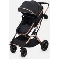 Универсальная коляска MOWbaby Jasper MB022 (3 в 1, черный)