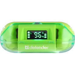 Наушники Defender Twins 916 (зеленый)