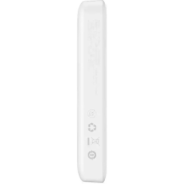 Внешний аккумулятор Baseus Magnetic Mini Wireless Fast Charge Power Bank 10000mAh 20W (белый)