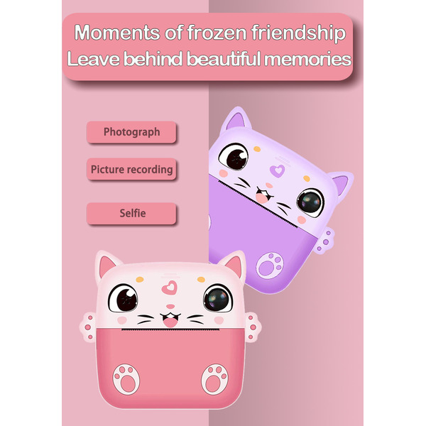 Фотоаппарат с мгновенной печатью Maxtop Y72P