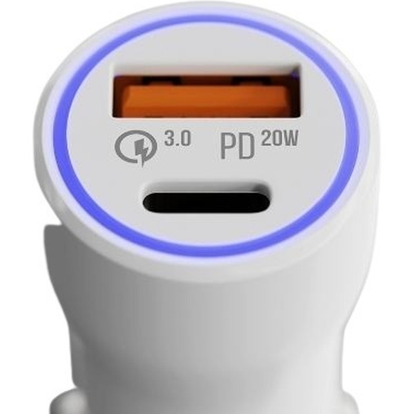 Автомобильное зарядное устройство Breaking A15 (23151) белый