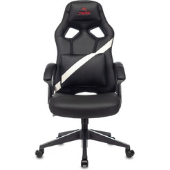 Кресло геймерское Бюрократ Zombie Driver (черный/белый)