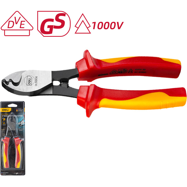 Кабелерез диэлектрический Deli EDL515106