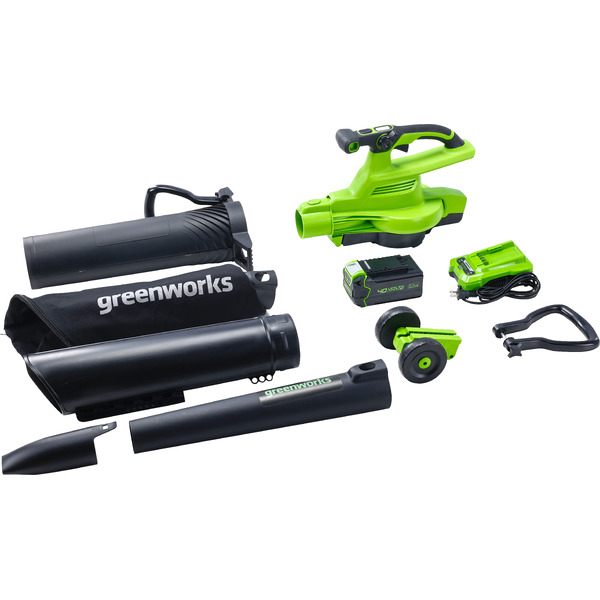 Воздуходувка Greenworks GD40BVIIK5 2406907UG