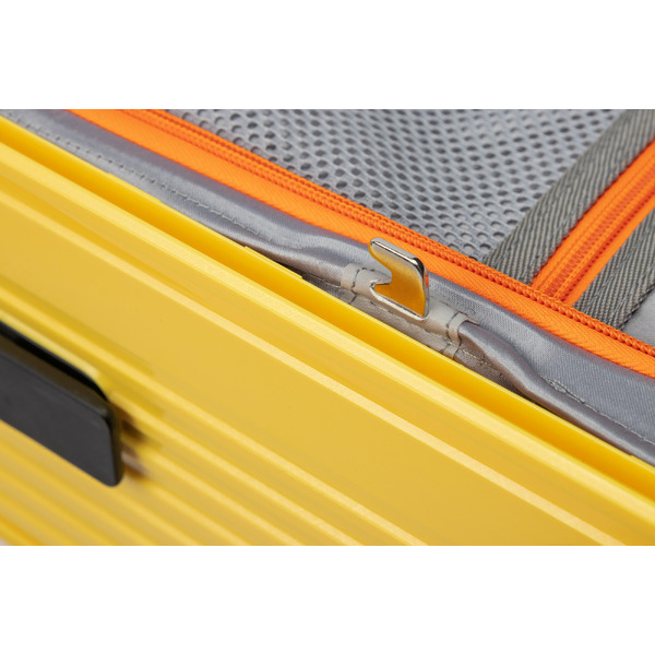 Чемодан DoubleW 005# (M, желтый)