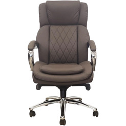 Кресло офисное Situp MARSEL CHROME (экокожа Dark Broun )