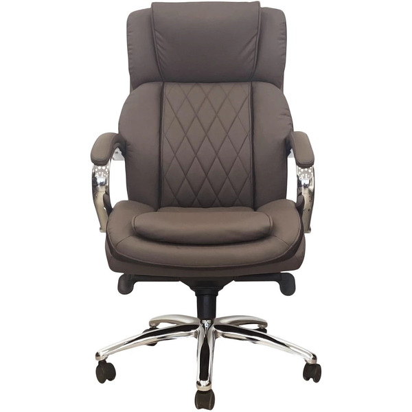 Кресло офисное Situp MARSEL CHROME (экокожа Dark Broun )