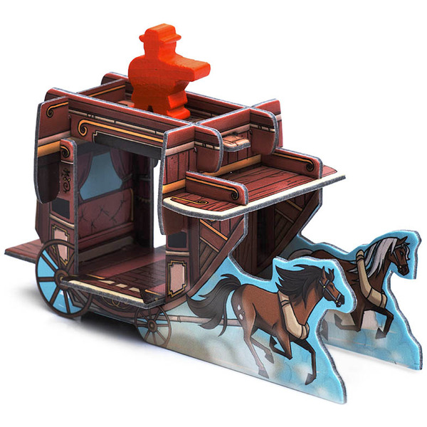 Настольная игра Стиль Жизни Кольт экспресс. Лошади и дилижанс LS124