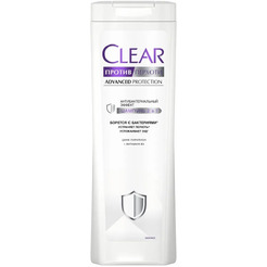 Шампунь и бальзам-ополаскиватель 2в1 CLEAR против перхоти  Антибактериальный эффект 380 мл