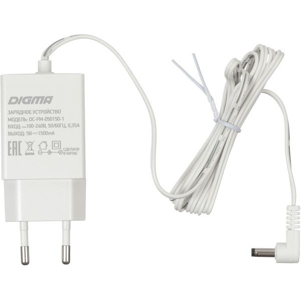 Цифровая фоторамка Digma PF-1043 (белый)