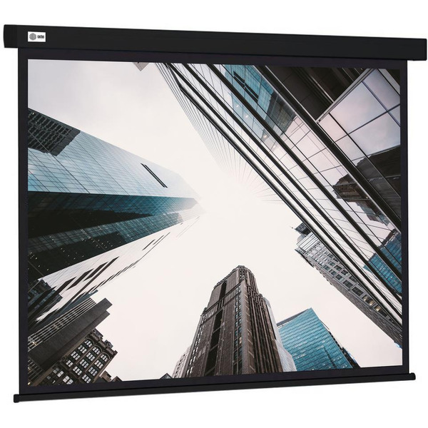 Проекционный экран CACTUS Wallscreen CS-PSW-124X221-BK
