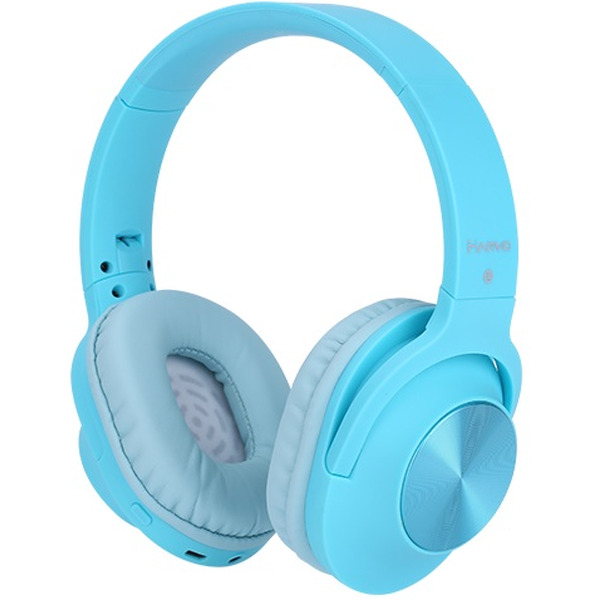 Наушники с микрофоном DA DM0045 (голубые)