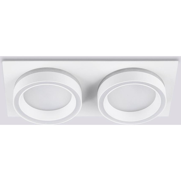 Светильник Ambrella TN52423/2 WH/FR (белый/белый матовый)