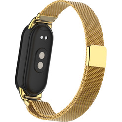Ремешок Bingo Magnetic для XIAOMI Mi Band 8 (золотистый)