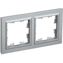 Рамка IEK Brite РУ-2-БрА