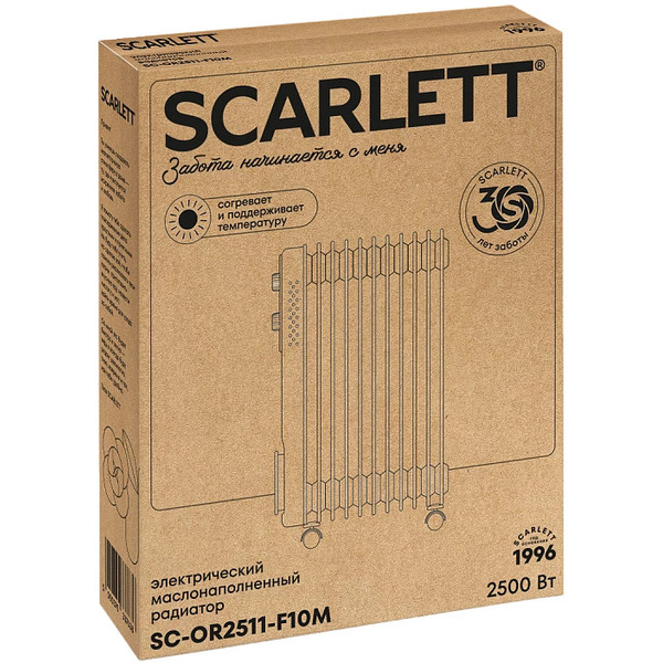 Маслонаполненный радиатор Scarlett SC-OR2511-F10M