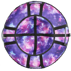 Тюбинг-ватрушка Hubster Люкс Pro S Галактика 90см / во6639-1