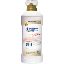 Гель для стирки деликатных тканей 3в1 Gallus Professional, 2 л
