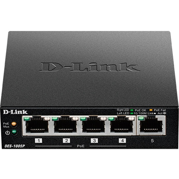 Коммутатор D-Link DES-1005P
