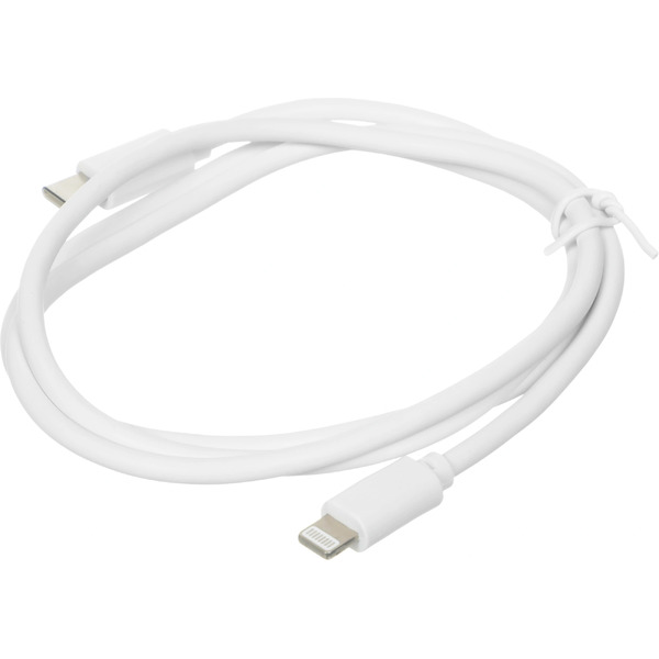 Кабель Buro USB Type-C Lightning PD18W (1 м, белый)