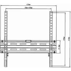 Кронштейн Metaldesign MD3133 черный