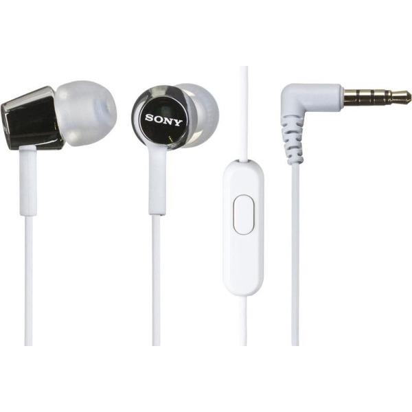 Наушники SONY MDR-EX150AP белый