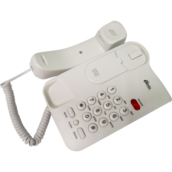 Проводной телефон Ritmix RT-311 белый