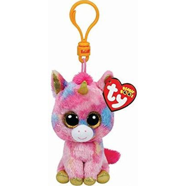 Мягкая игрушка  на брелоке TY INC Единорог Fantasia (36619)