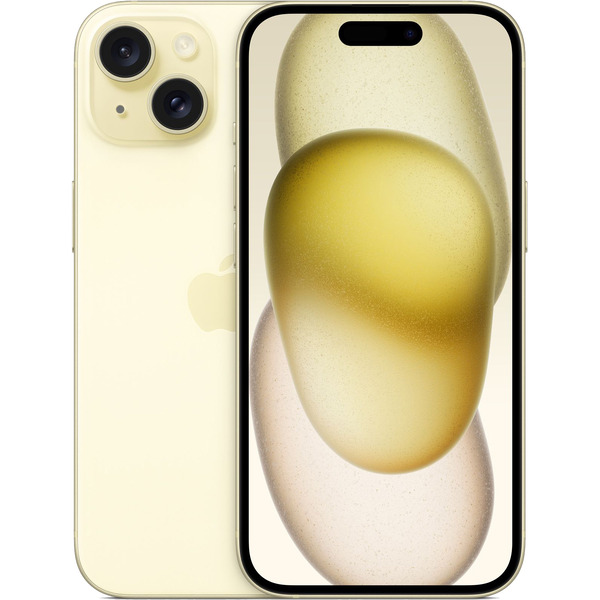 Смартфон Apple iPhone 15 128GB Yellow (MTP23HN/A)