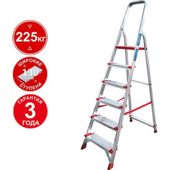 Лестница-стремянка Новая высота NV3117 6 ступеней (3117106)