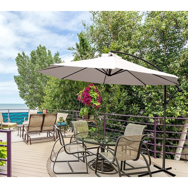 Садовый зонт Green Glade 8002 (серый)