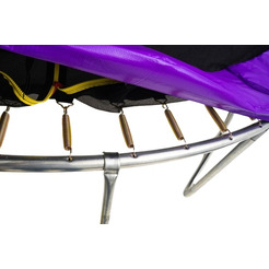 Батут Calviano 374 см - 12ft OUTSIDE master purple