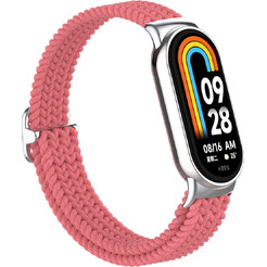 Ремешок Bingo Braided Xiaomi Mi Band 8 Розовый