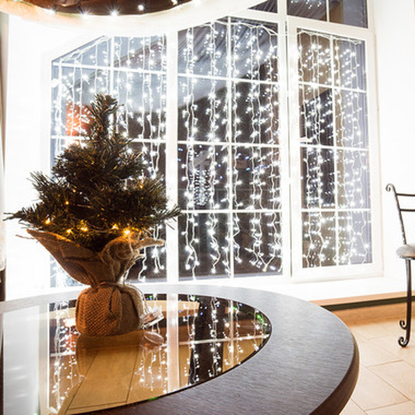 Елочка в плетеном мешочке NEON-NIGHT 533-332