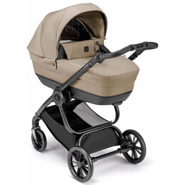 Универсальная коляска CAM Infinito (2 в 1, бежевый/рама матовый черный)