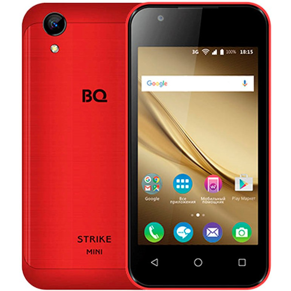 Смартфон BQ-Mobile BQ-4072 Strike Mini (красный)