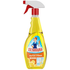 Средство для стекла и зеркал Хозяюшка Лимон 0.75 л