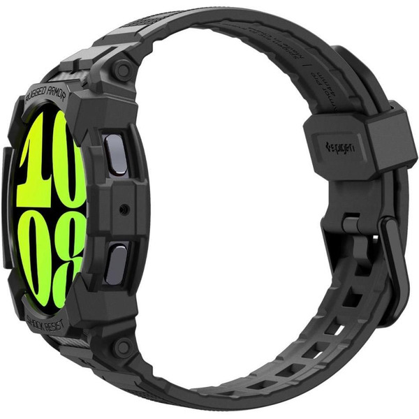 Ремешок с чехлом SPIGEN RUGGED ARMOR PRO для SAMSUNG GALAXY WATCH 7 44 MM MATTE BLACK ACS08338