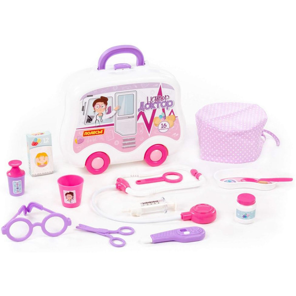 Набор Полесье "Доктор №18" (16 элементов)