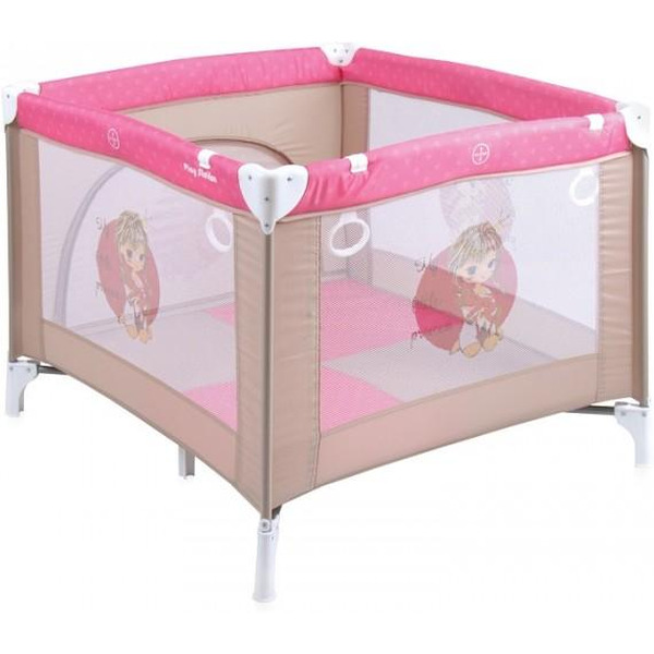 Детский манеж LORELLI PLAY STATION BEIGE&ROSE PRINCESS