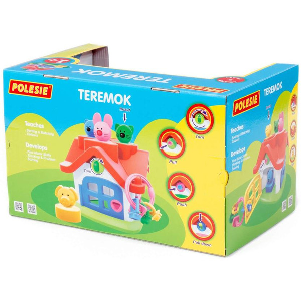 Сортер Полесье Логический теремок 9142 (в коробке)