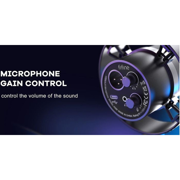 Микрофон FIFINE K688 (черный)