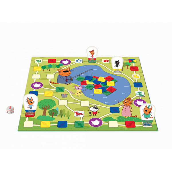 Настольная игра Звезда Три кота. Рыболовы 8767