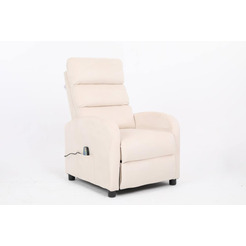 Кресло вибромассажное Calviano 2164 (велюр бежевый)