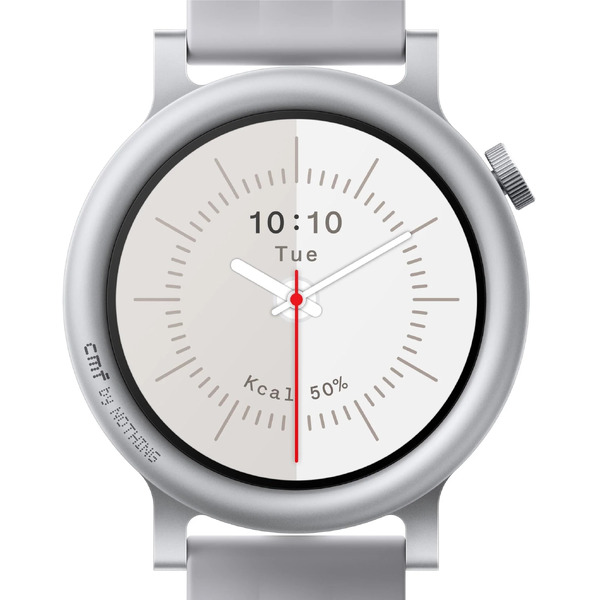 Умные часы NOTHING CMF Watch 3 Pro (серый силиконовый ремешок)