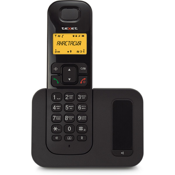 Телефон стандарта dect TEXET TX-D6605A черный