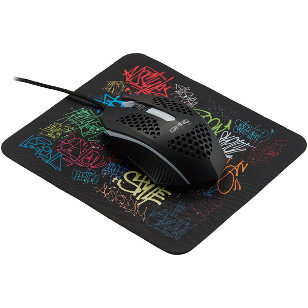 Игровой набор (клавиатура + мышь с ковриком) Оклик 400GMK