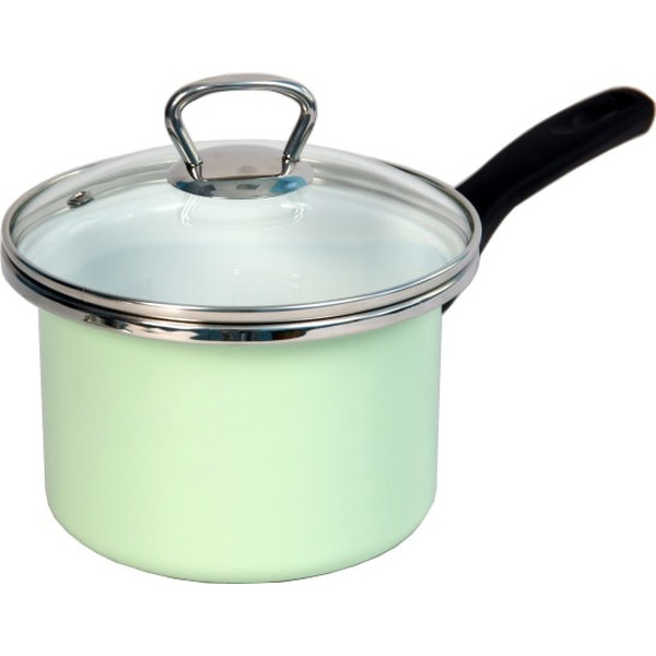 Кастрюля Сантэкс 1-2215411 (салатовый ментол, белый)