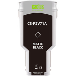 Картридж струйный Cactus CS-P2V71A №730 (черный матовый)